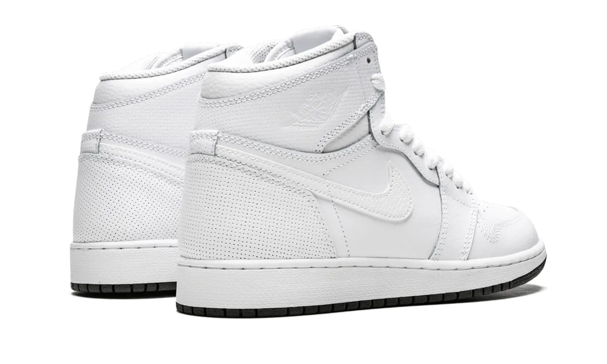 Air Jordan 1 Retro High OG GS "Perforated" jordan grade school sneakers