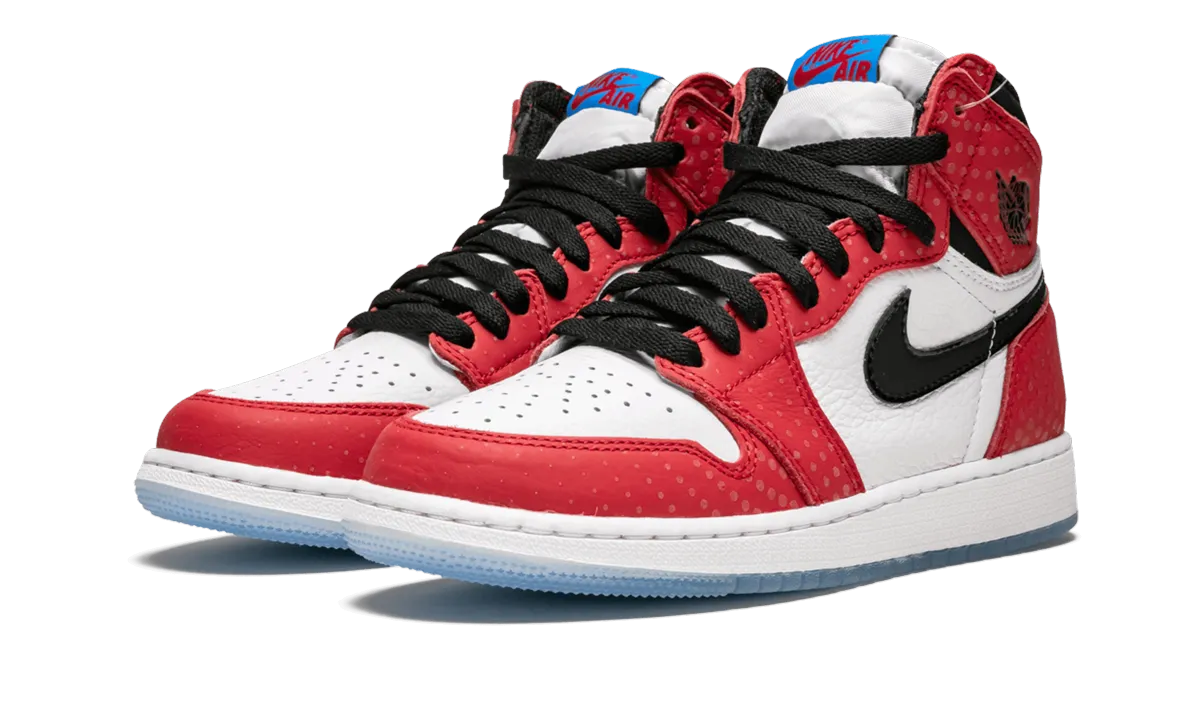Air Jordan 1 Retro High OG GS "Spider-Man Origin Story" jordan grade school sneakers