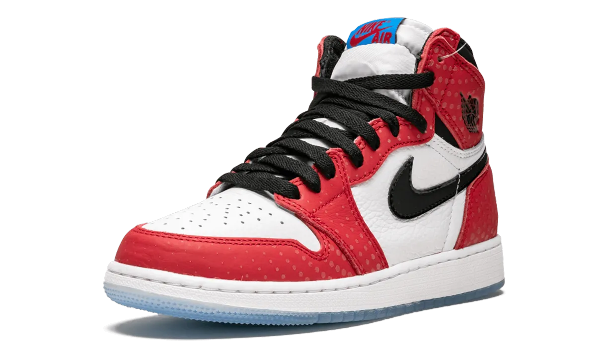 Air Jordan 1 Retro High OG GS "Spider-Man Origin Story" jordan grade school sneakers