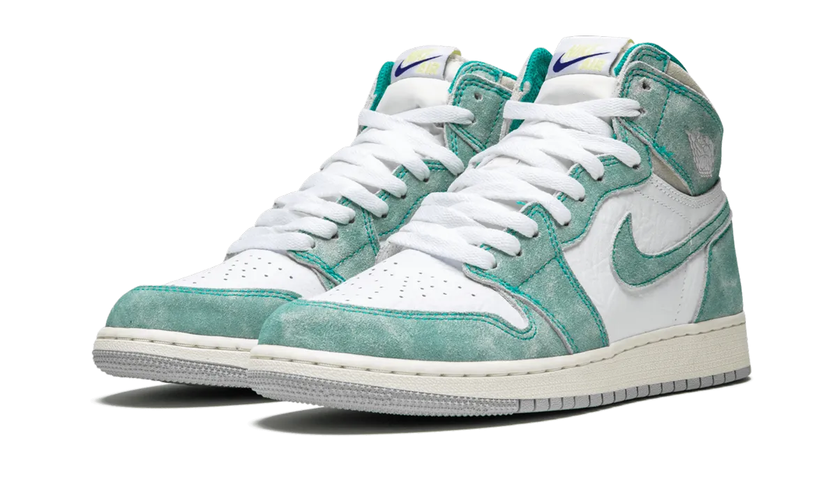 Air Jordan 1 Retro High OG GS "Turbo Green" jordan grade school sneakers
