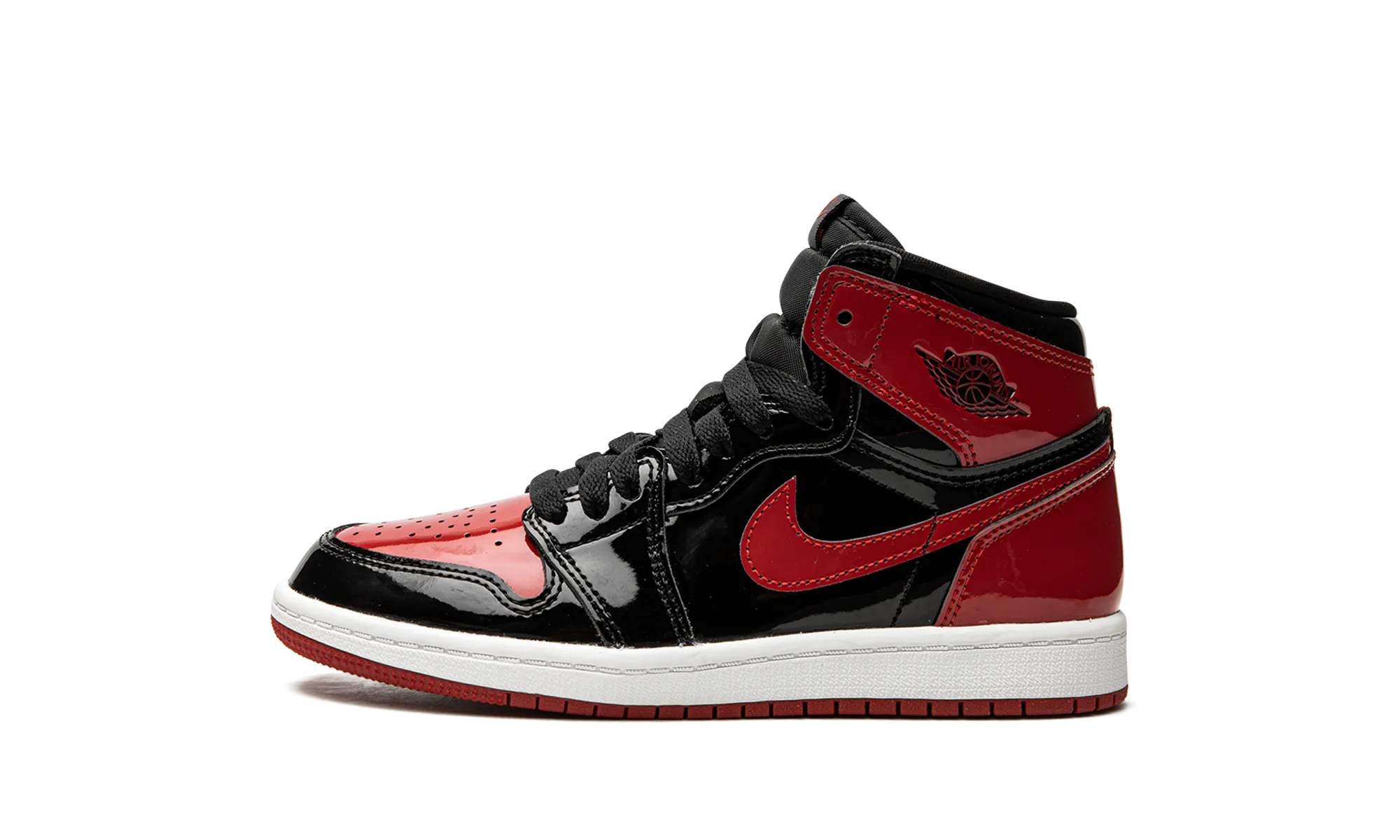 Air Jordan 1 Retro High OG PS "Bred Patent" jordan preschool kids shoes