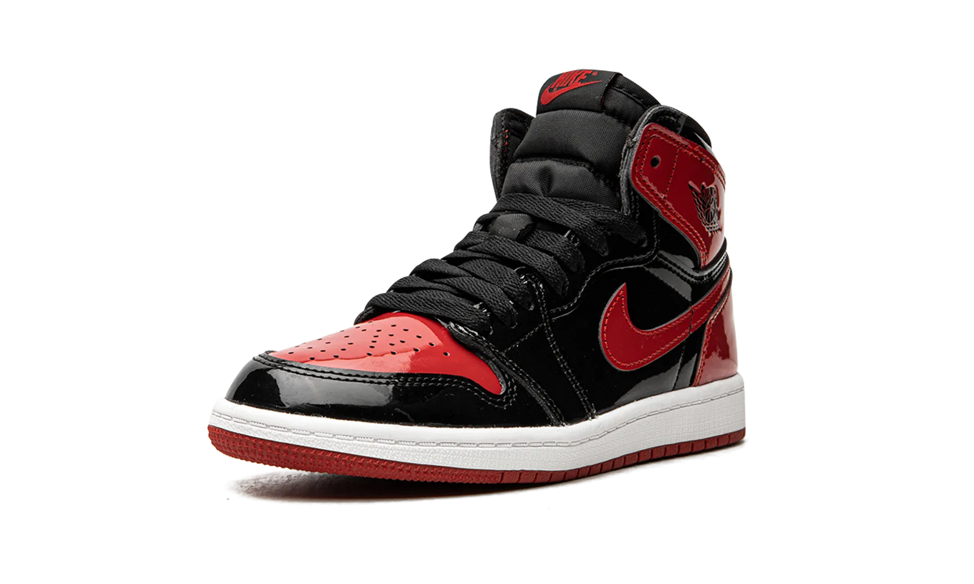Air Jordan 1 Retro High OG PS "Bred Patent" jordan preschool kids shoes