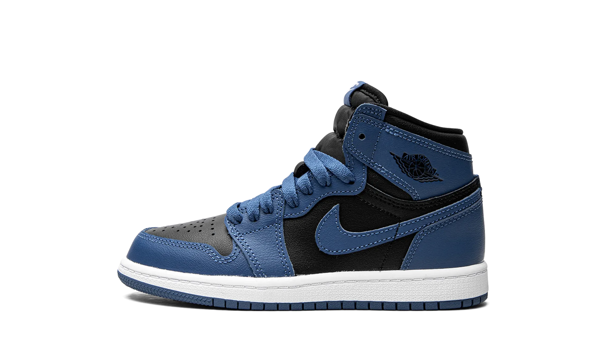 Air Jordan 1 Retro High OG PS "Dark Marina Blue" jordan preschool kids shoes