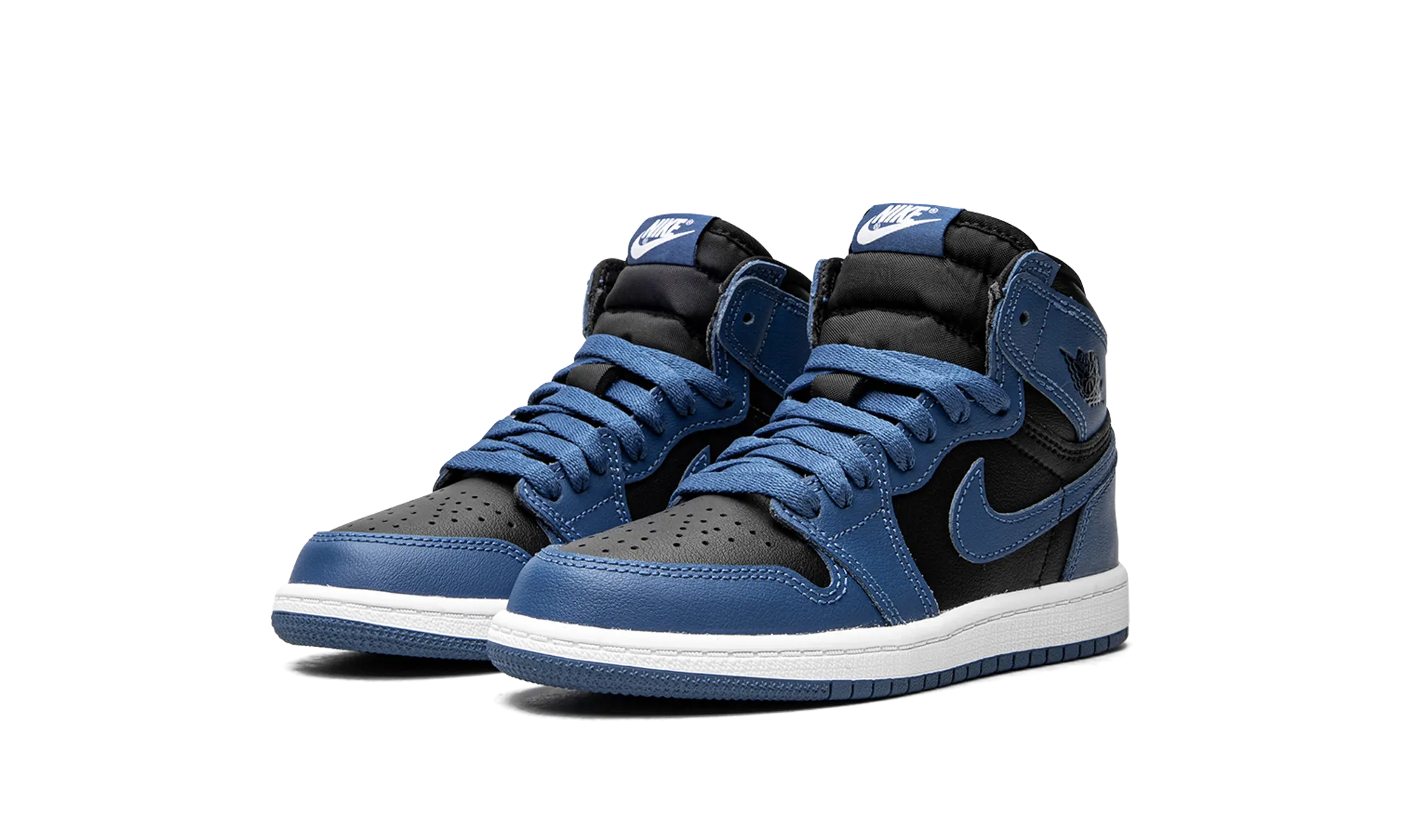 Air Jordan 1 Retro High OG PS "Dark Marina Blue" jordan preschool kids shoes