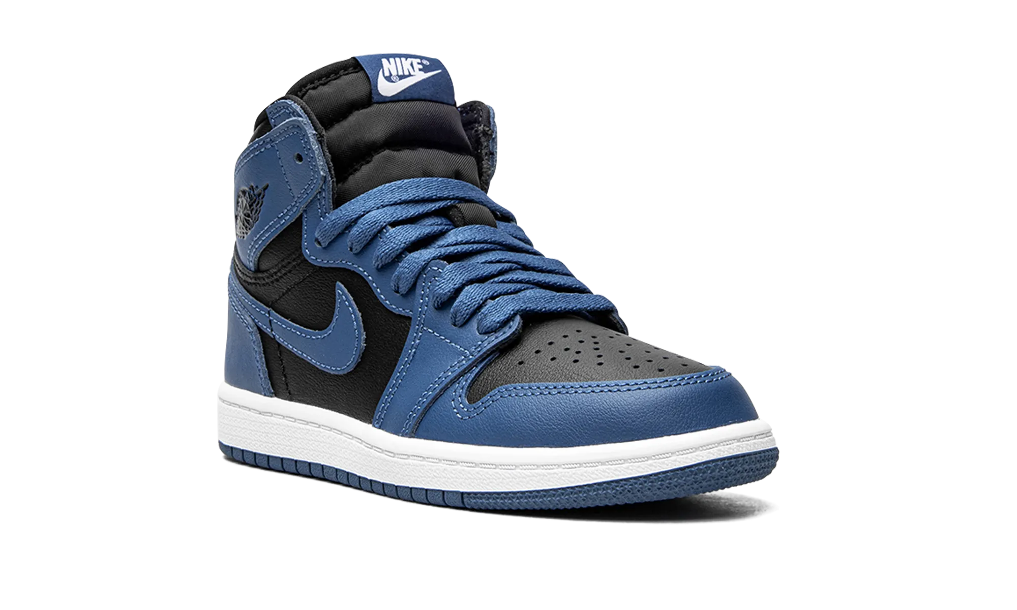 Air Jordan 1 Retro High OG PS "Dark Marina Blue" jordan preschool kids shoes