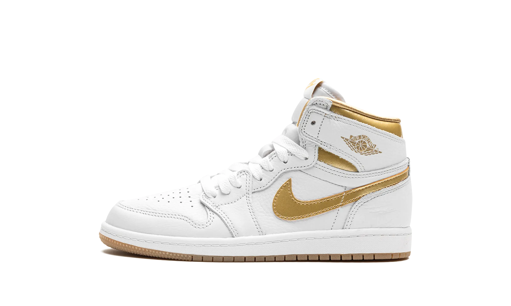 Air Jordan 1 Retro High OG PS "Metallic Gold" Jordan Pre School shoes