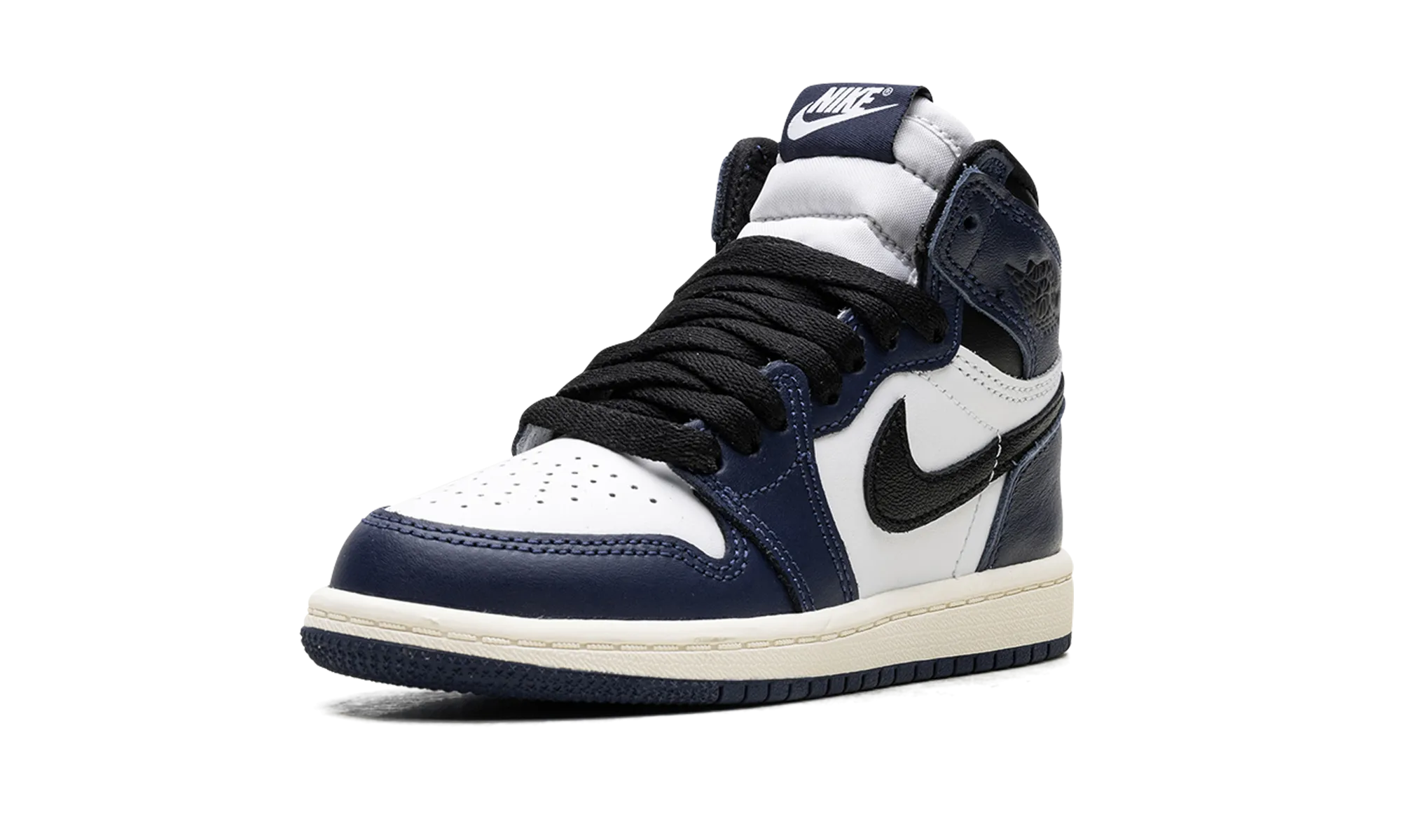 Air Jordan 1 Retro High OG PS "Midnight Navy" jordan preschool kids shoes