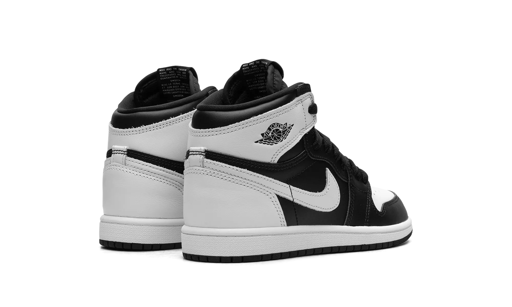 Air Jordan 1 Retro High OG PS "Reverse Panda" jordan preschool kids shoes