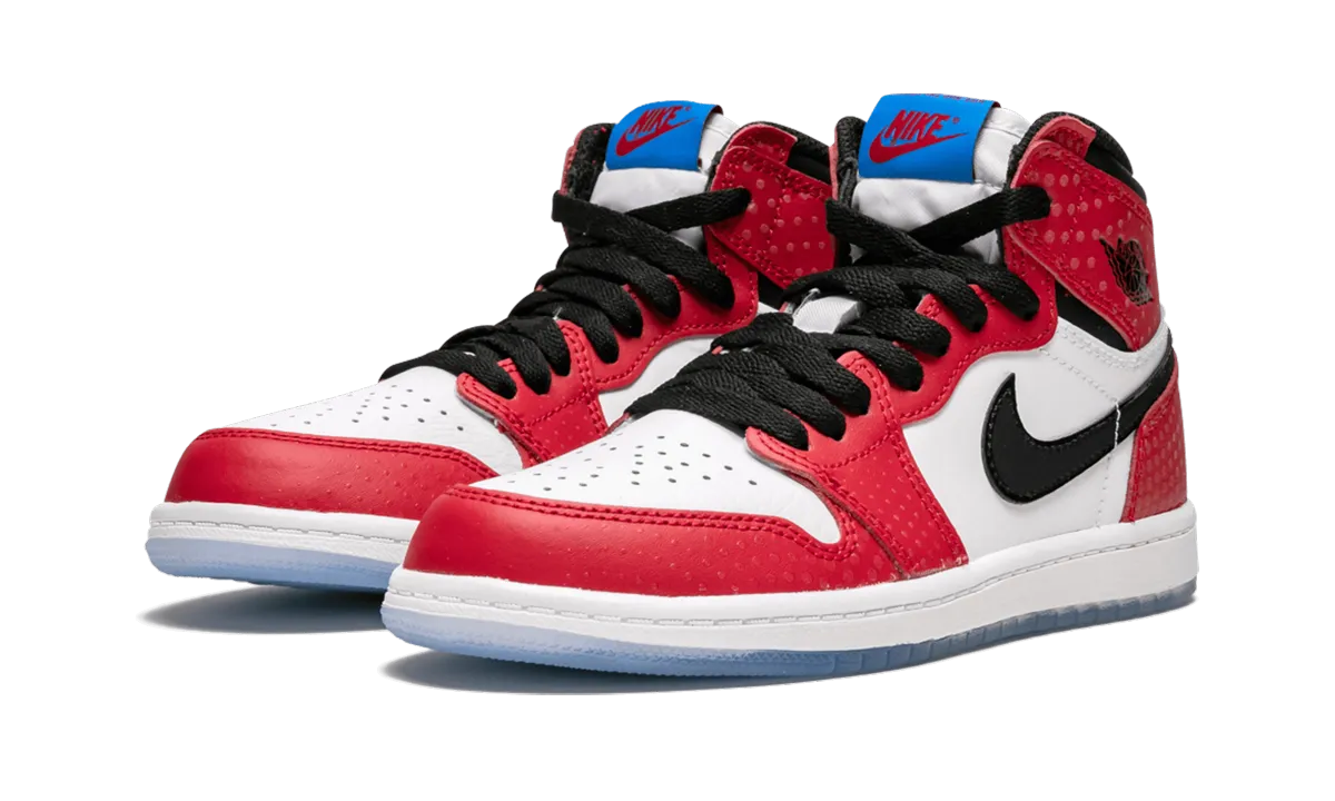 Air Jordan 1 Retro High OG PS "SpiderVerse" jordan preschool kids shoes