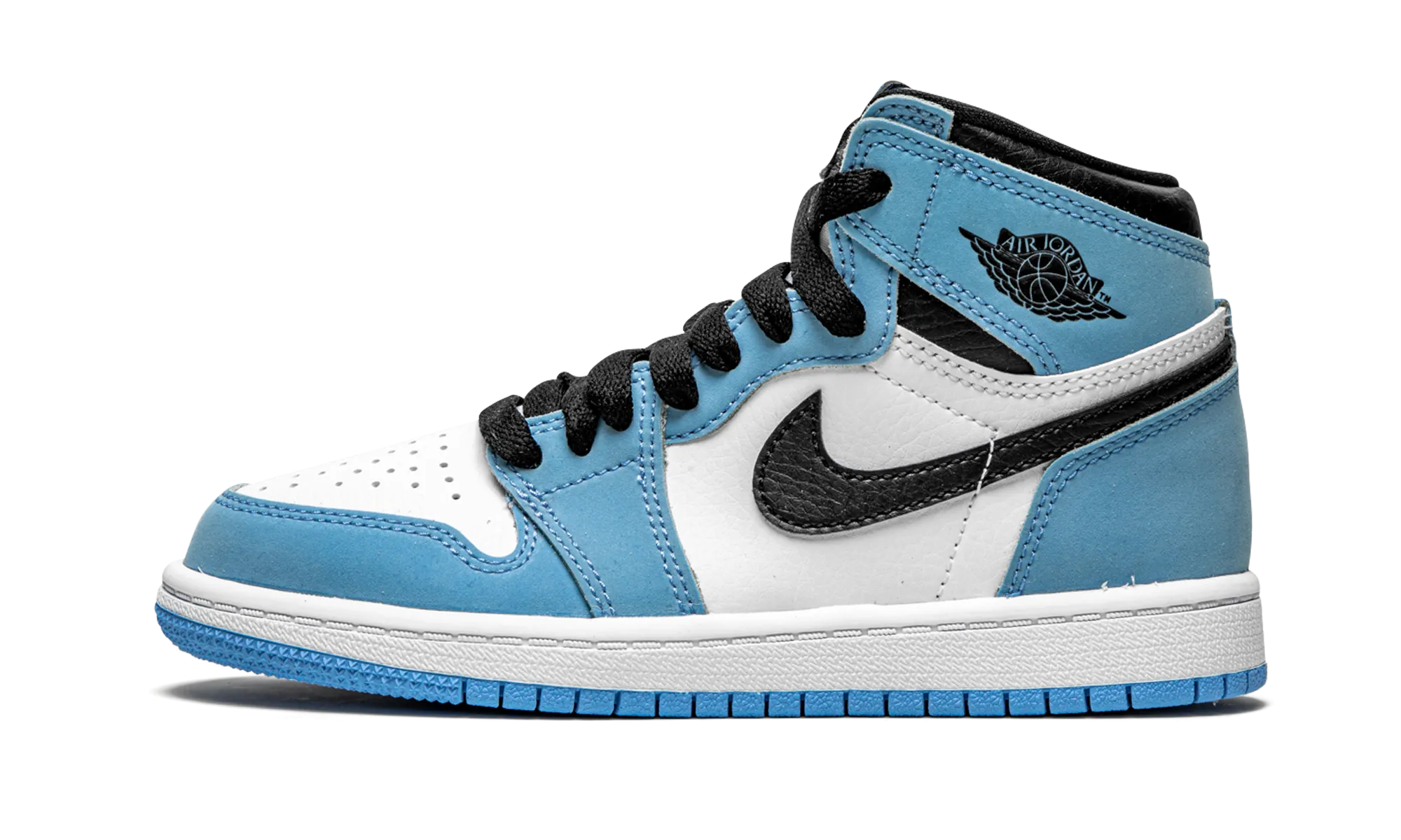 Air Jordan 1 Retro High OG PS "University Blue" jordan preschool kids shoes