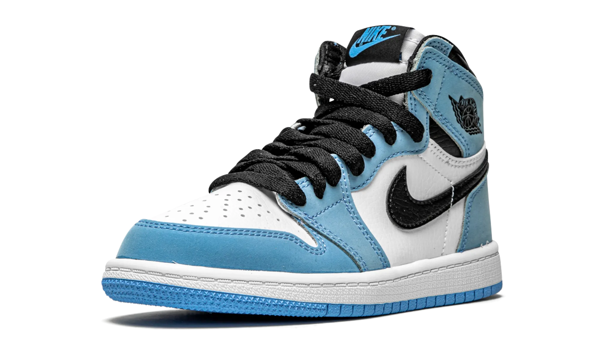 Air Jordan 1 Retro High OG PS "University Blue" jordan preschool kids shoes