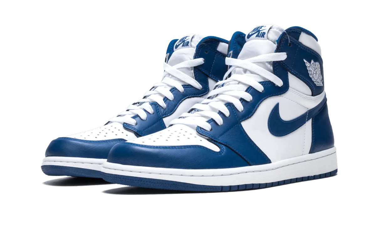 Air Jordan 1 Retro High OG "Storm Blue" jordan athletic mens shoes