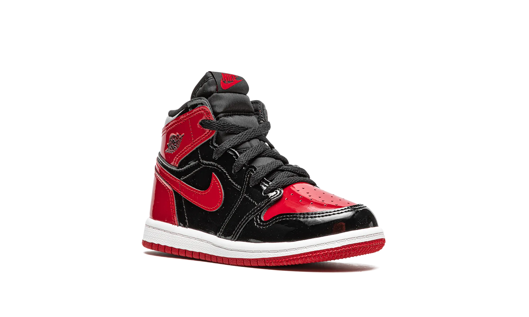 Air Jordan 1 Retro High OG TD "Bred Patent" jordan toddler baby shoes