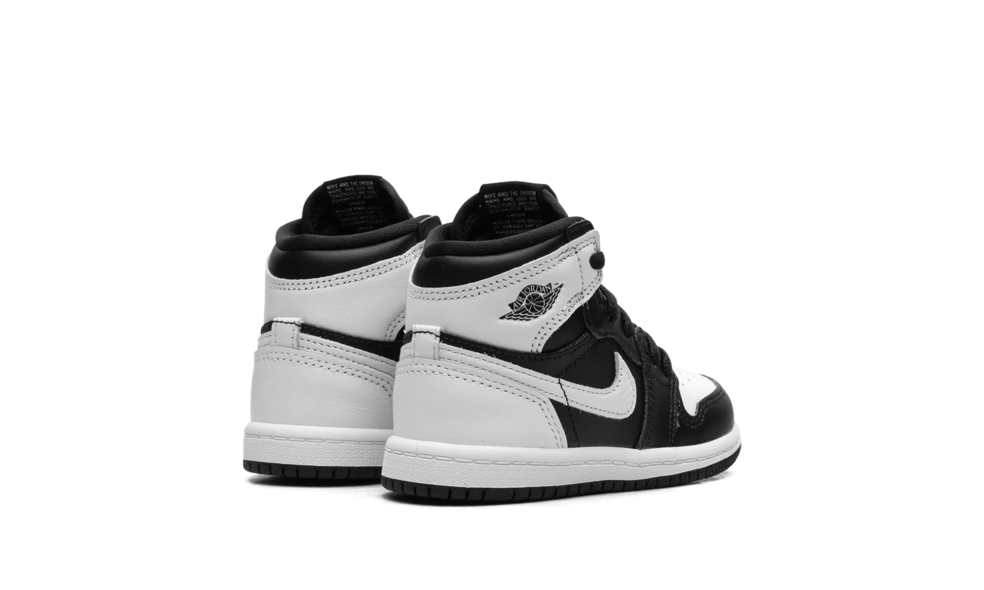 Air Jordan 1 Retro High OG TD "Reverse Panda" jordan toddler baby shoes