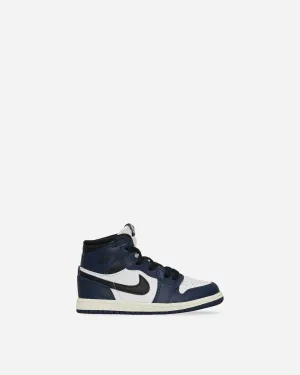 Air Jordan 1 Retro High OG (TD) Sneakers Midnight Navy Nike breathable sports sneakers for comfort
