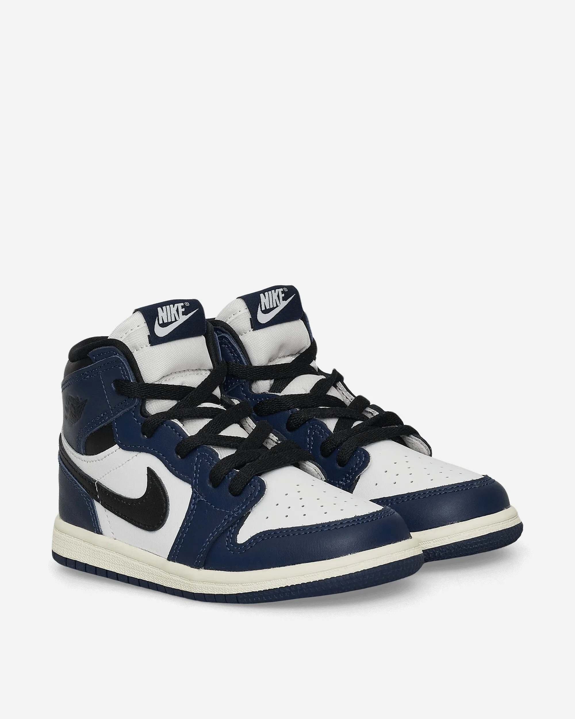 Air Jordan 1 Retro High OG (TD) Sneakers Midnight Navy Flexible Shoes