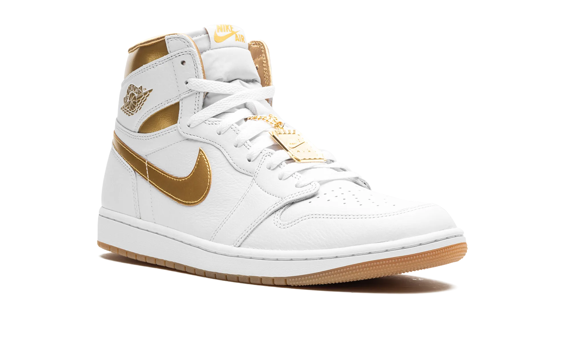 AIR JORDAN 1 RETRO HIGH OG WMNS "Metallic Gold" jordan classic womens shoes