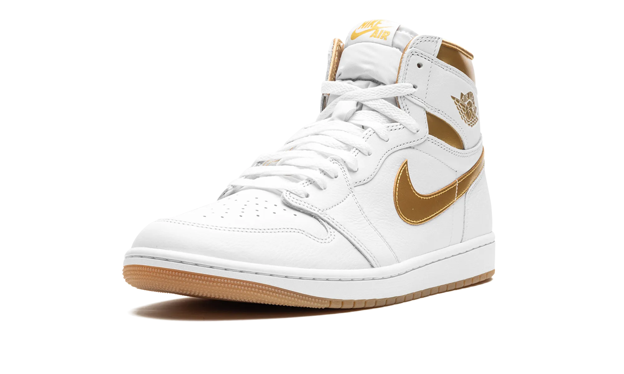 AIR JORDAN 1 RETRO HIGH OG WMNS "Metallic Gold" jordan classic womens shoes