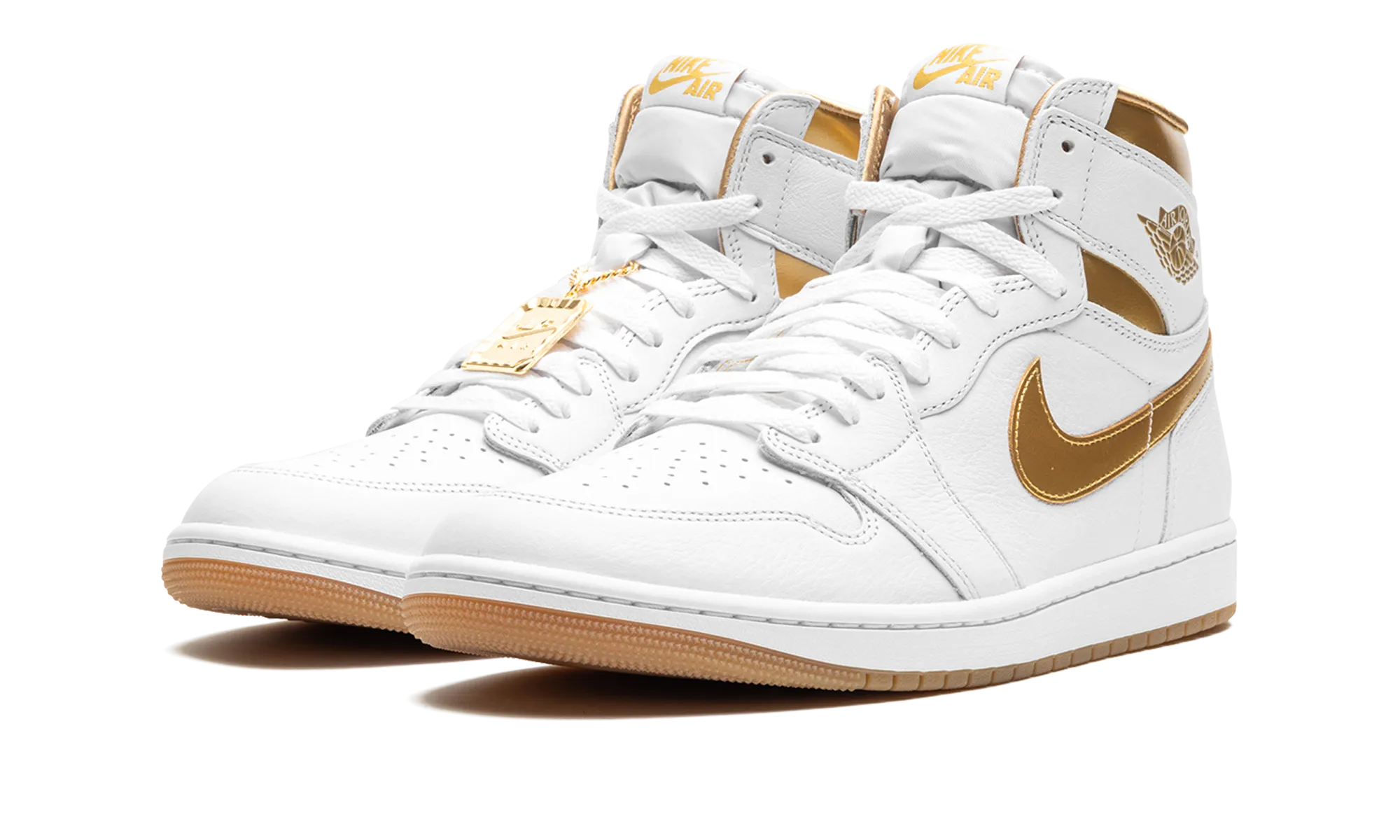 AIR JORDAN 1 RETRO HIGH OG WMNS "Metallic Gold" jordan classic womens shoes