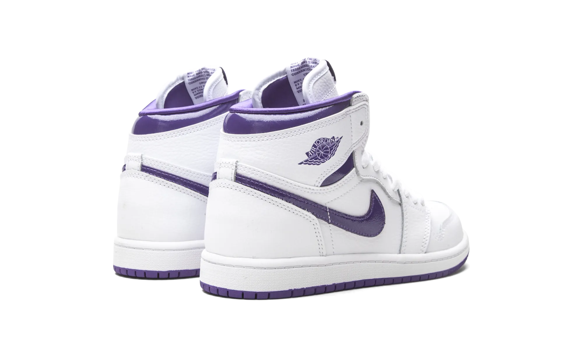 Air Jordan 1 Retro High PS "Court Purple" jordan preschool kids shoes