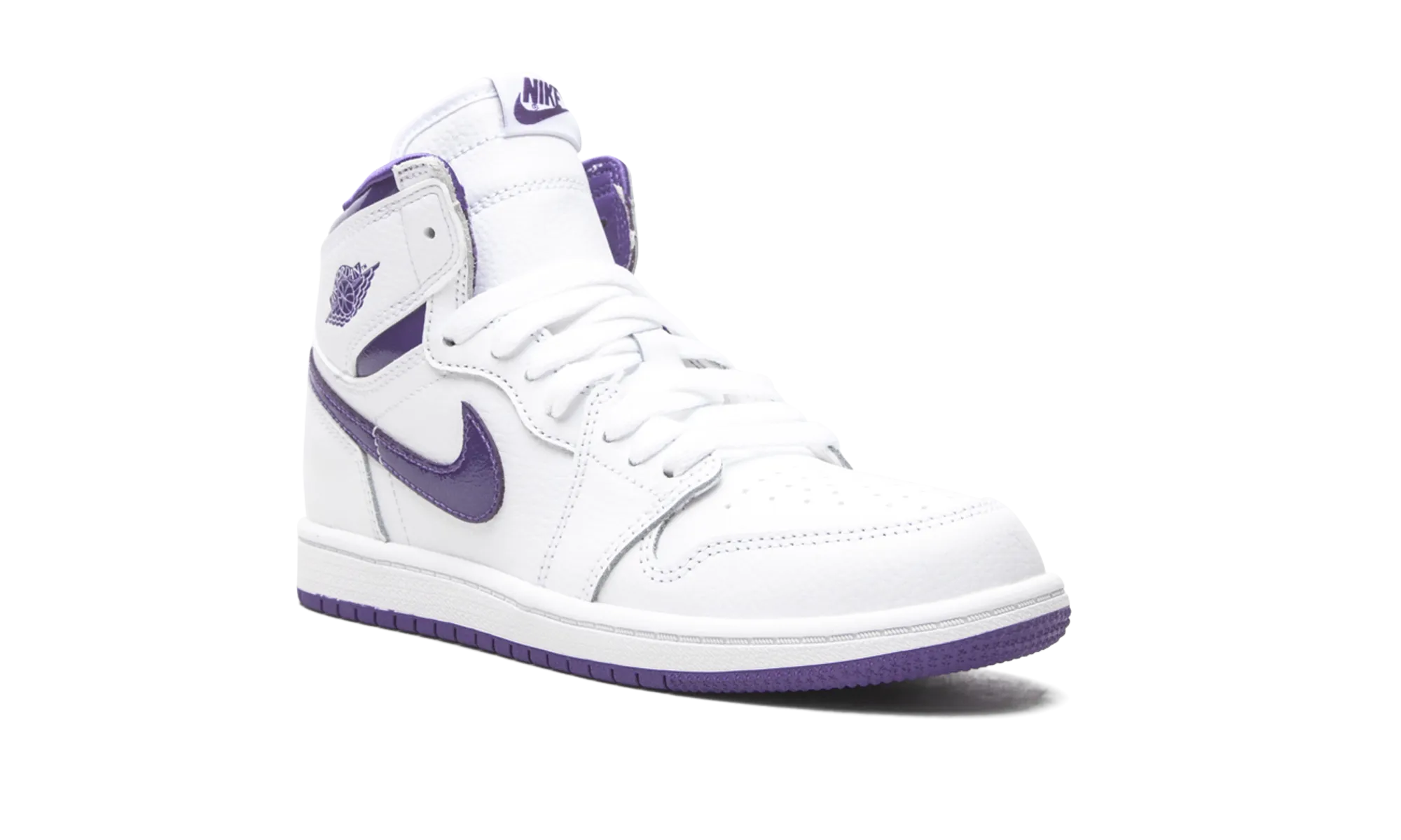 Air Jordan 1 Retro High PS "Court Purple" jordan preschool kids shoes