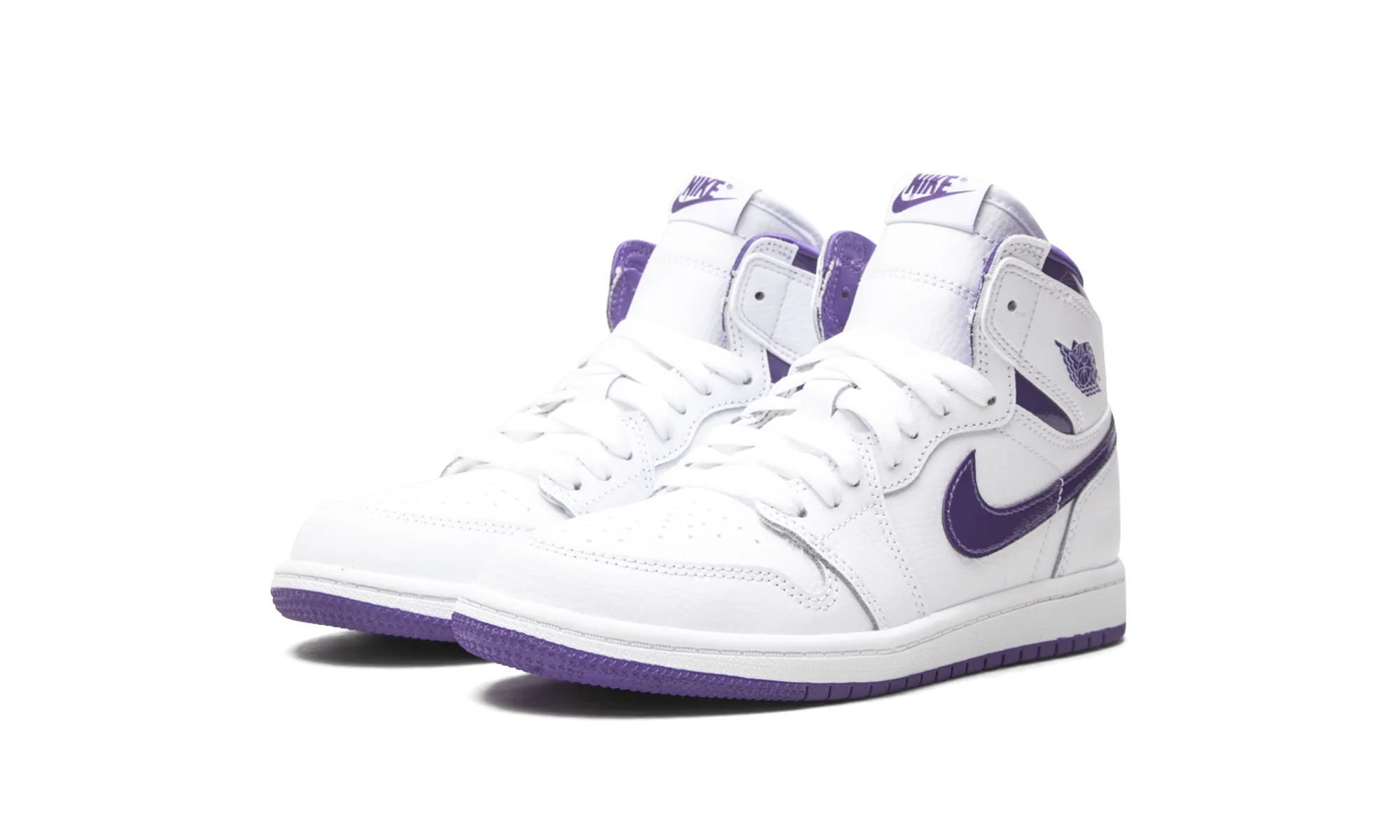 Air Jordan 1 Retro High PS "Court Purple" jordan preschool kids shoes