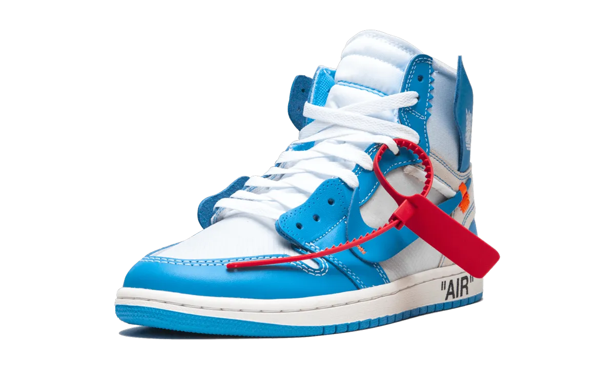 Air Jordan 1 Retro High "Off White - UNC" jordan athletic mens shoes