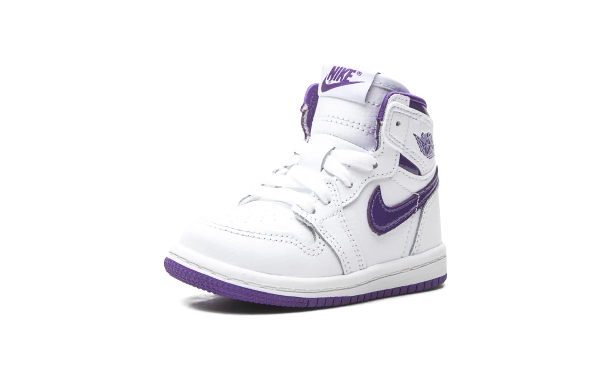 Air Jordan 1 Retro High TD "Court Purple" jordan toddler baby shoes