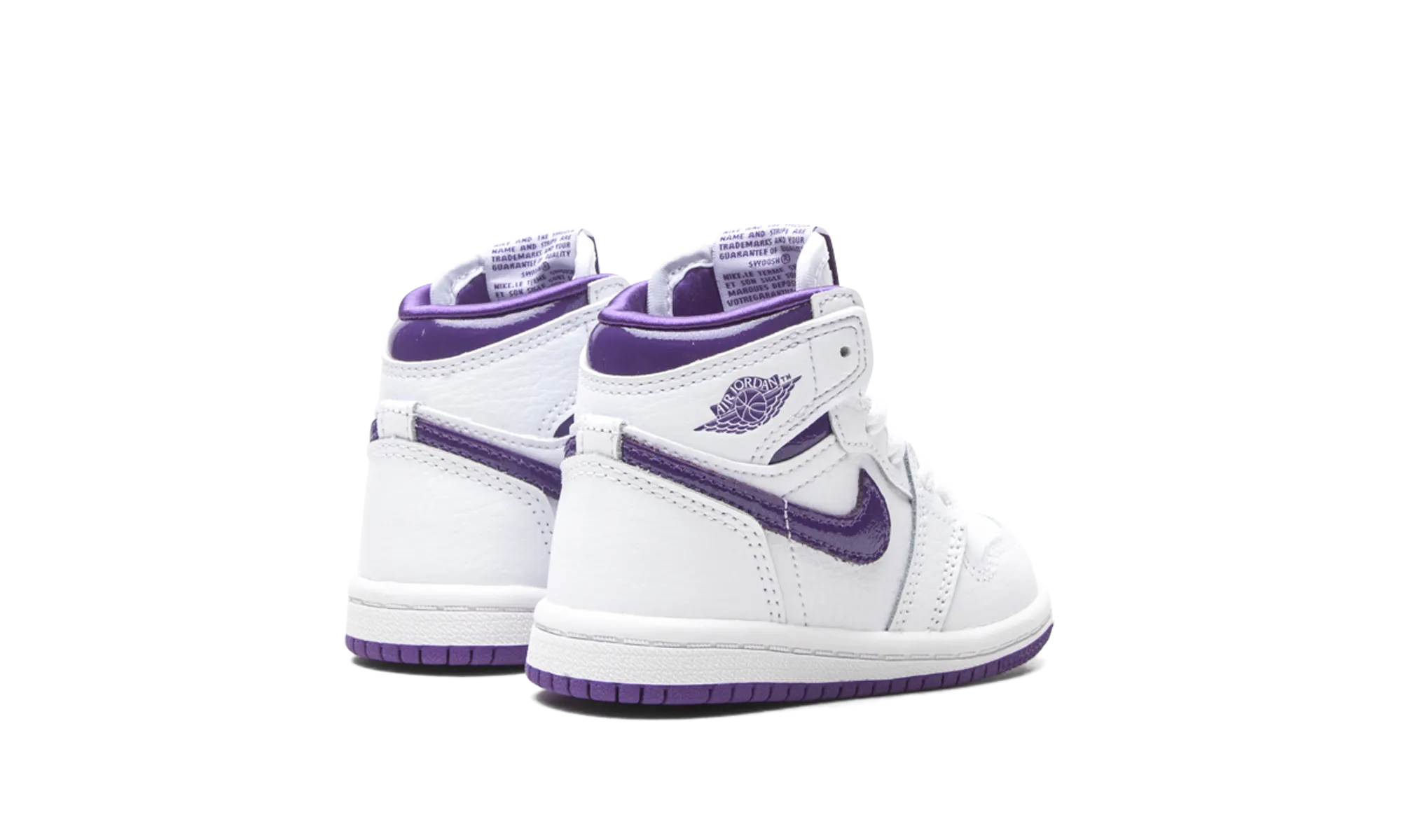 Air Jordan 1 Retro High TD "Court Purple" jordan toddler baby shoes