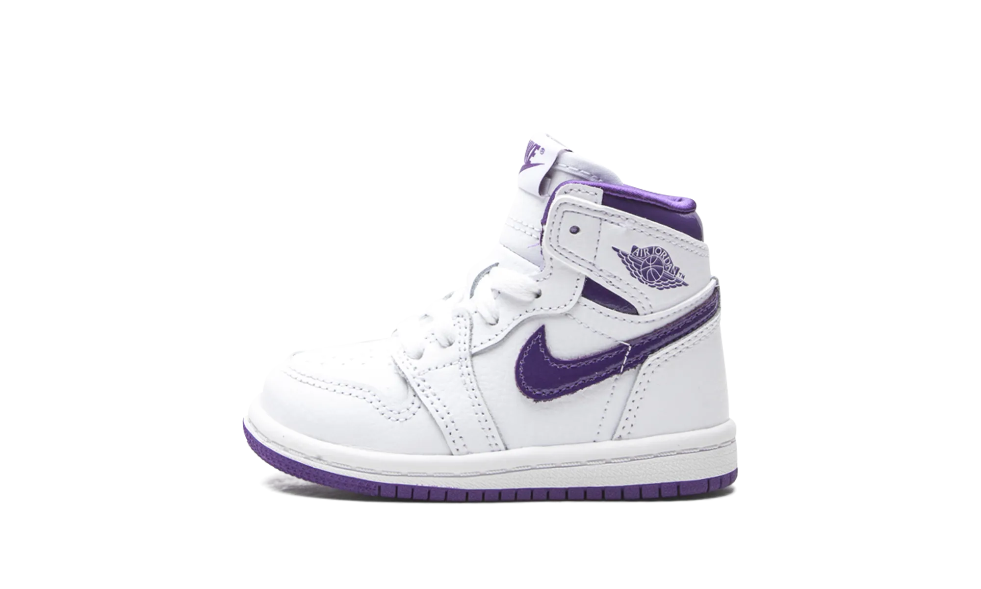 Air Jordan 1 Retro High TD "Court Purple" Jordan Toddler shoes