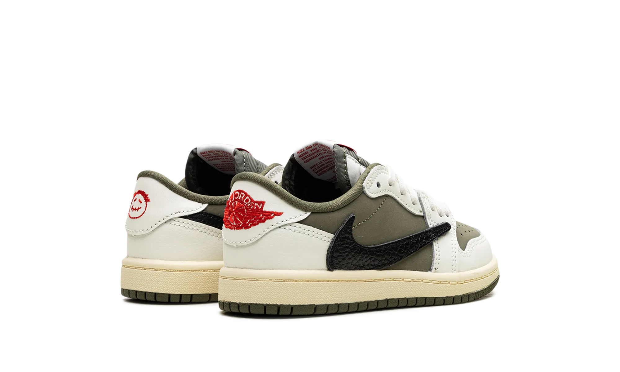 Air Jordan 1 Retro Low OG SP PS "Travis Scott - Medium Olive" jordan preschool kids shoes