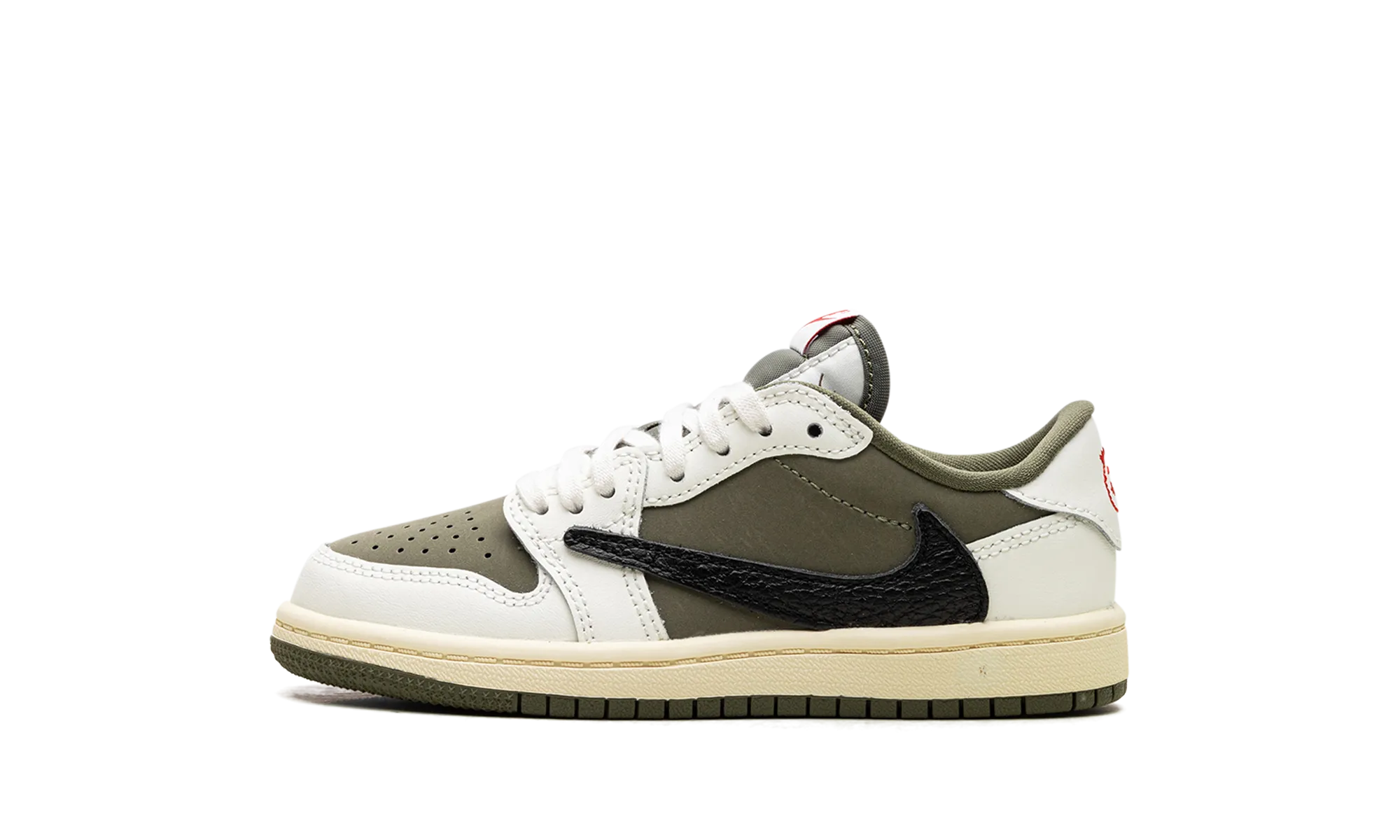 Air Jordan 1 Retro Low OG SP PS "Travis Scott - Medium Olive" Jordan Pre School shoes
