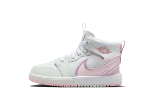 Air Jordan 1 Retro Mid RM PS "White Fire Red Pink Foam" Jordan Pre School shoes