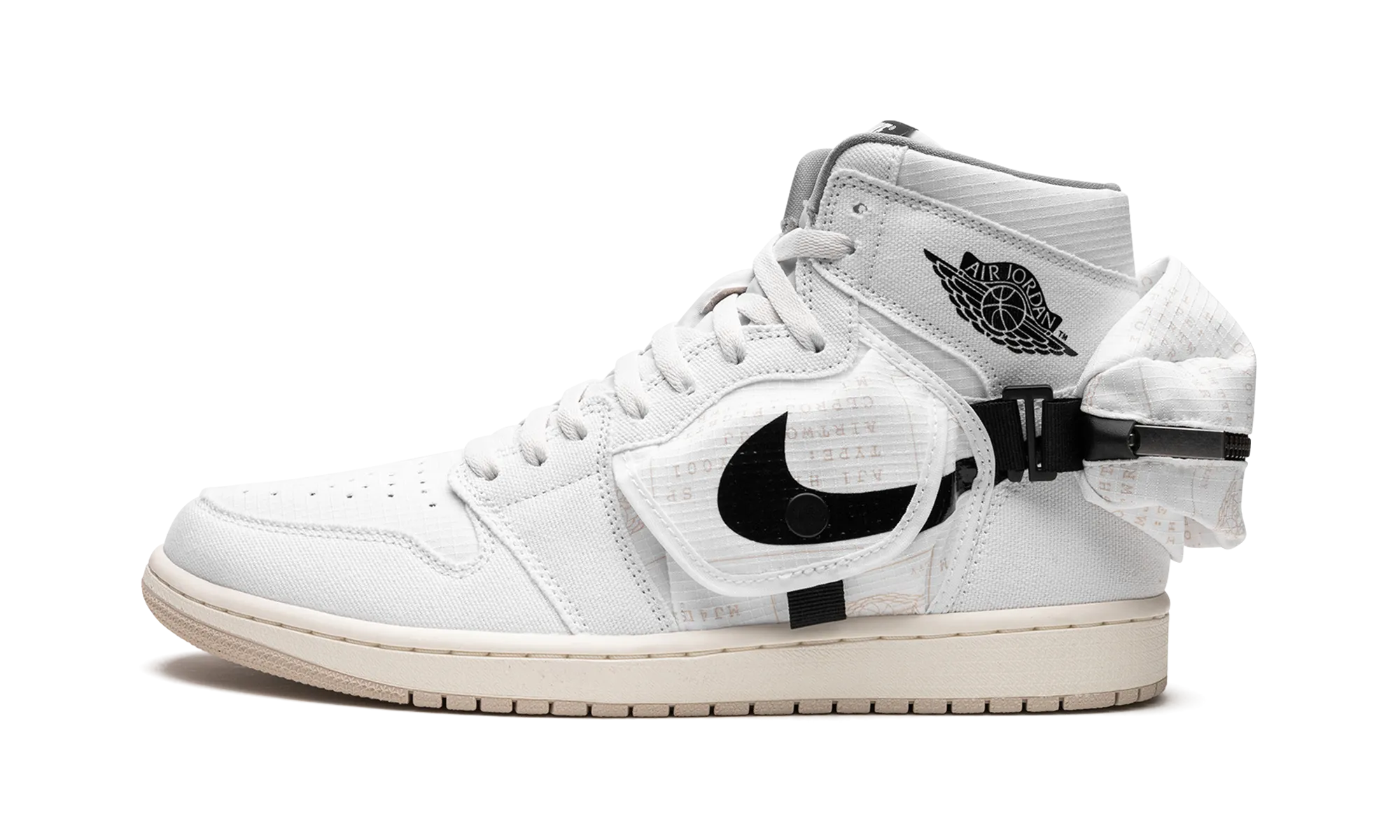 Air Jordan 1 Utility "WHITE BLACK" Jordan Men's shoes