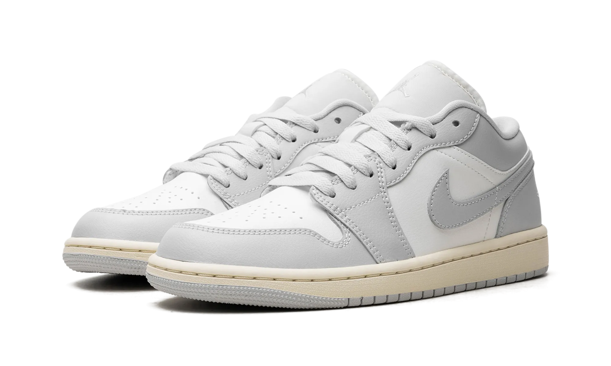 Air Jordan 1 WMNS "Light Grey" jordan womens sporty sneakers