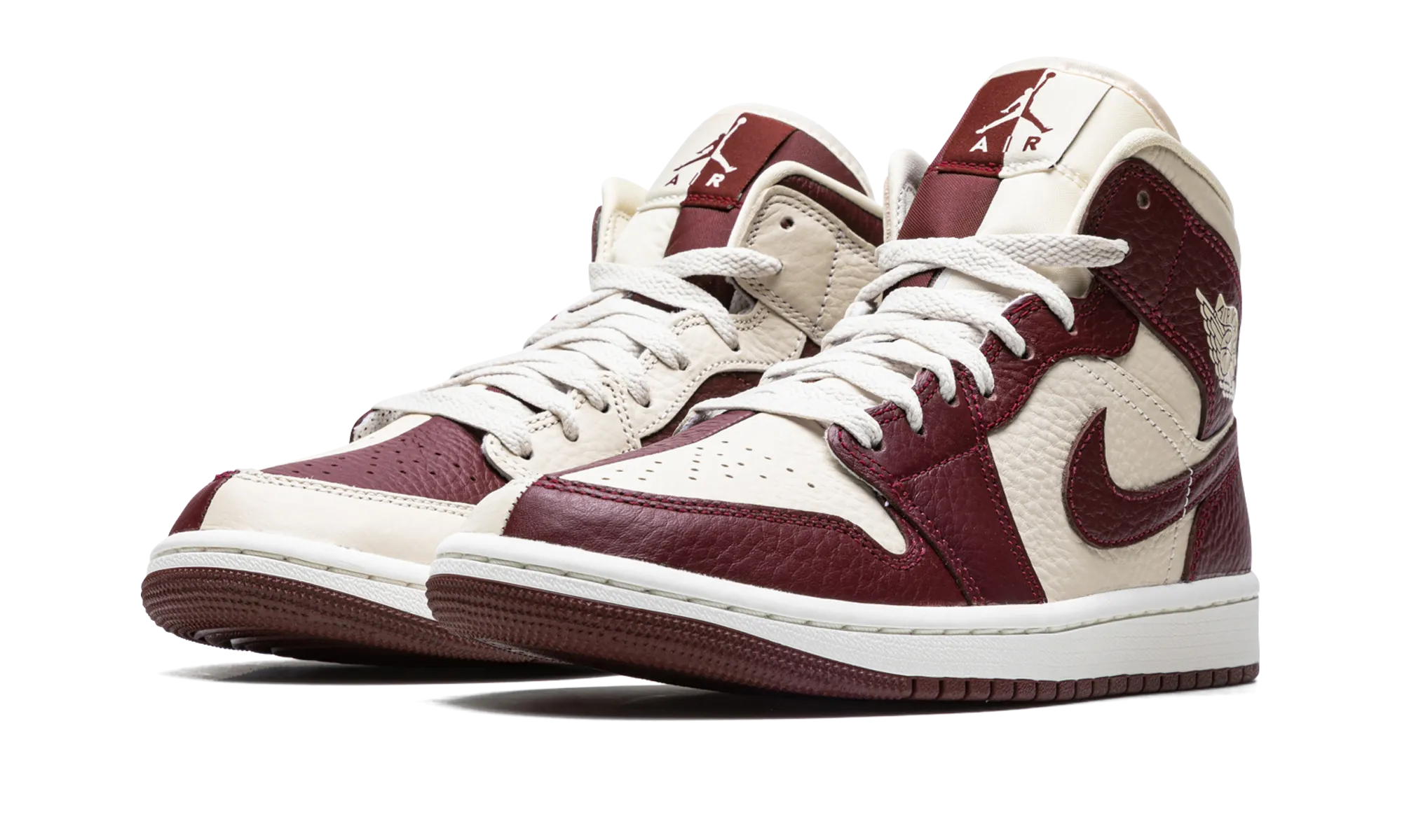 AIR JORDAN 1 WMNS "Split Cherrywood Red" jordan classic womens shoes