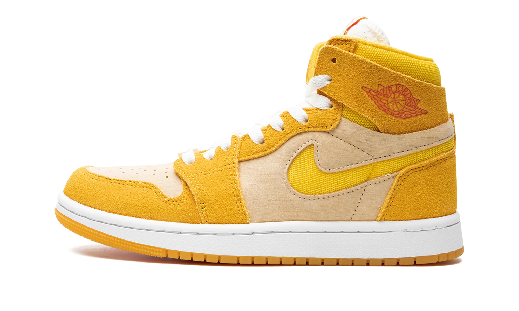 Air Jordan 1 Zoom Air CMFT 2 WMNS "Yellow Ochre/Tour Yellow-Pale Vanilla-Safety" Jordan Women's styles