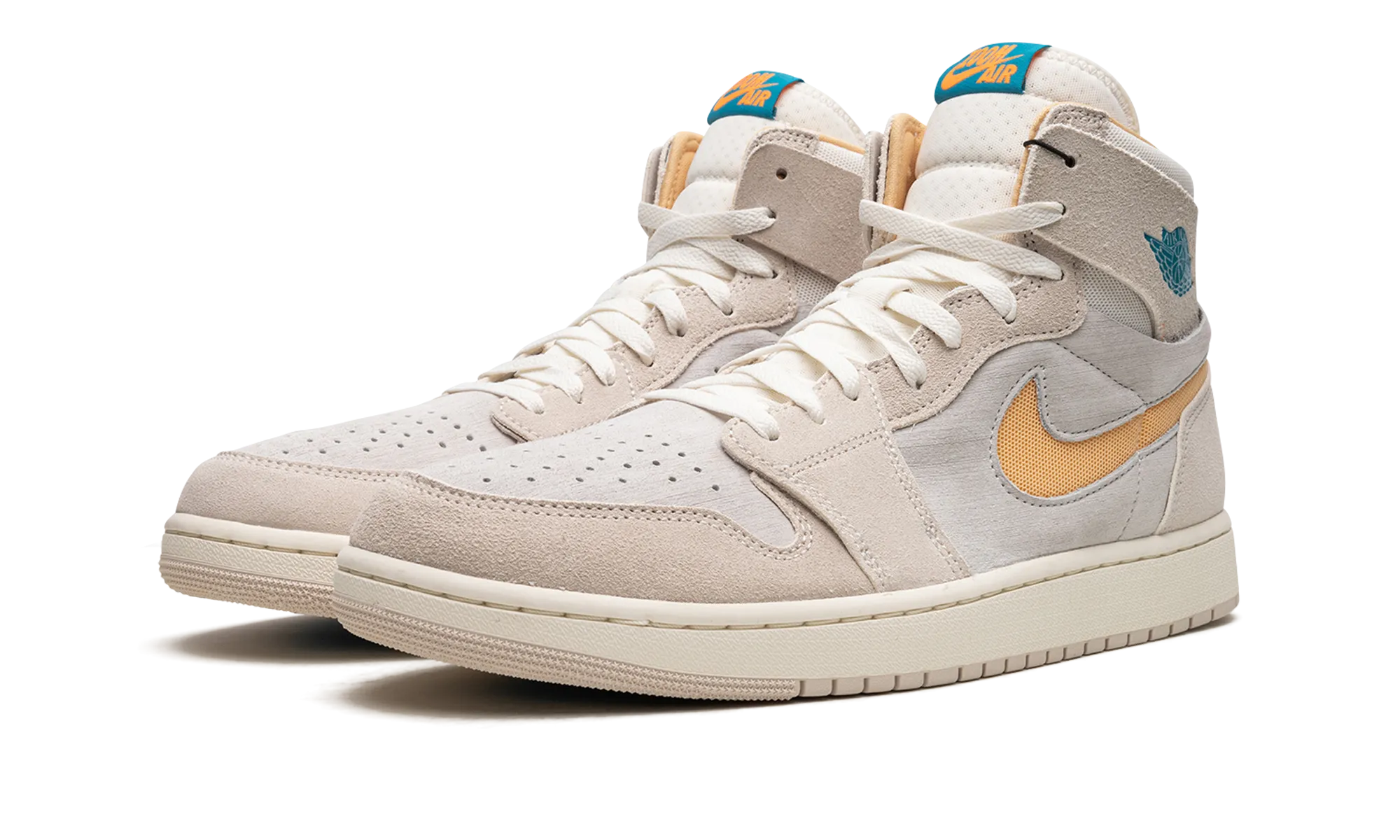 Air Jordan 1 Zoom CMFT 2 "Light Orewood Citrus" jordan mens sport sneakers