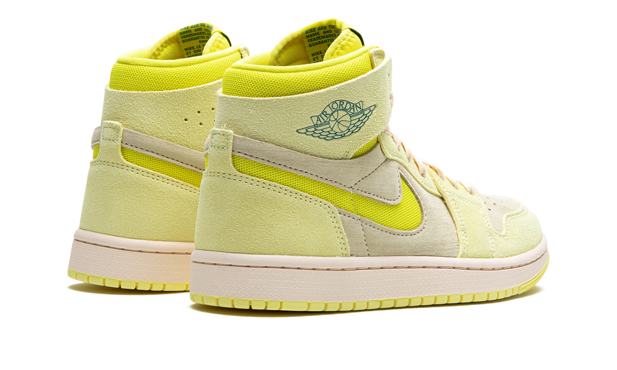 AIR JORDAN 1 ZOOM CMFT 2 WMNS "Citron Tint" jordan classic womens shoes