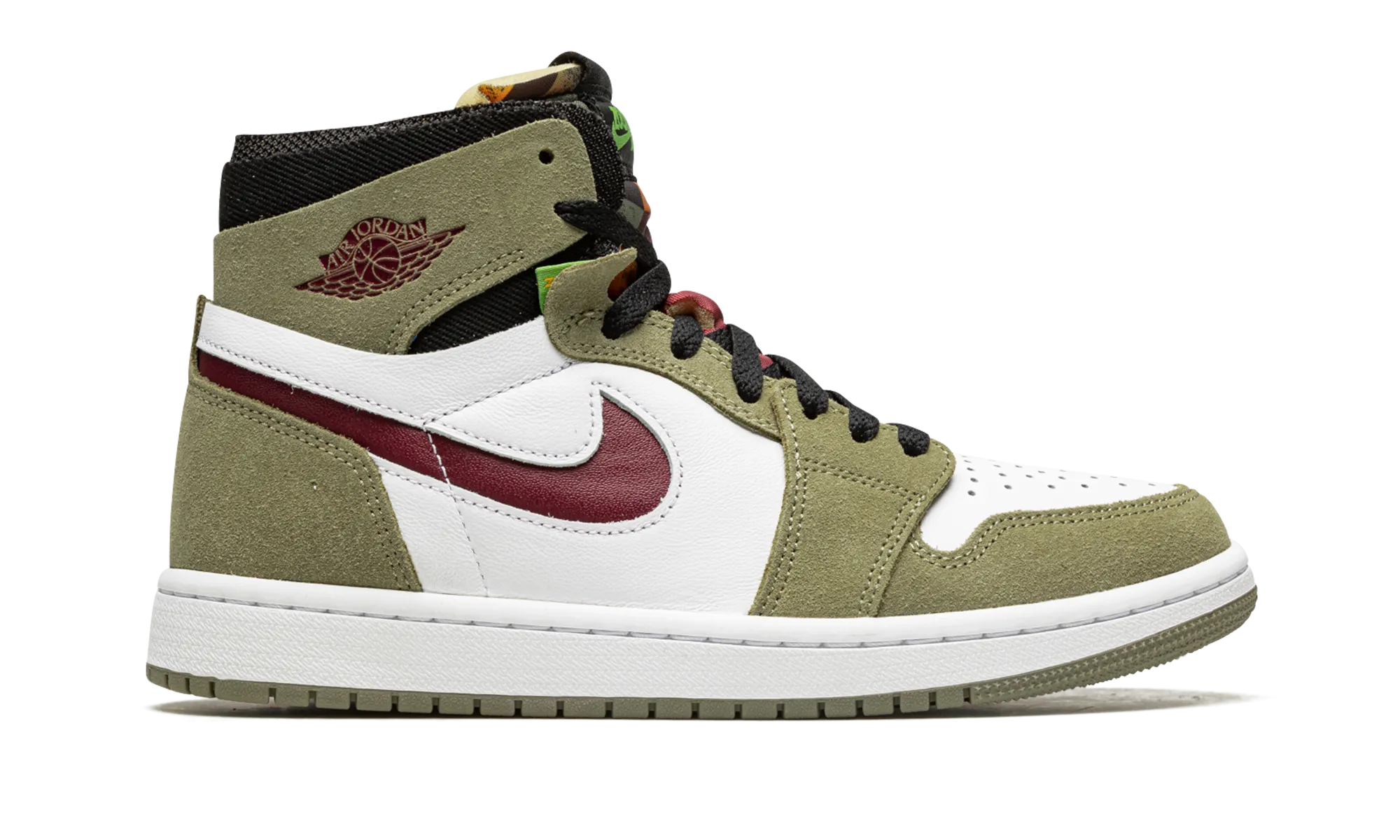 Air Jordan 1 Zoom CMFT "Neutral Olive" jordan mens sport sneakers