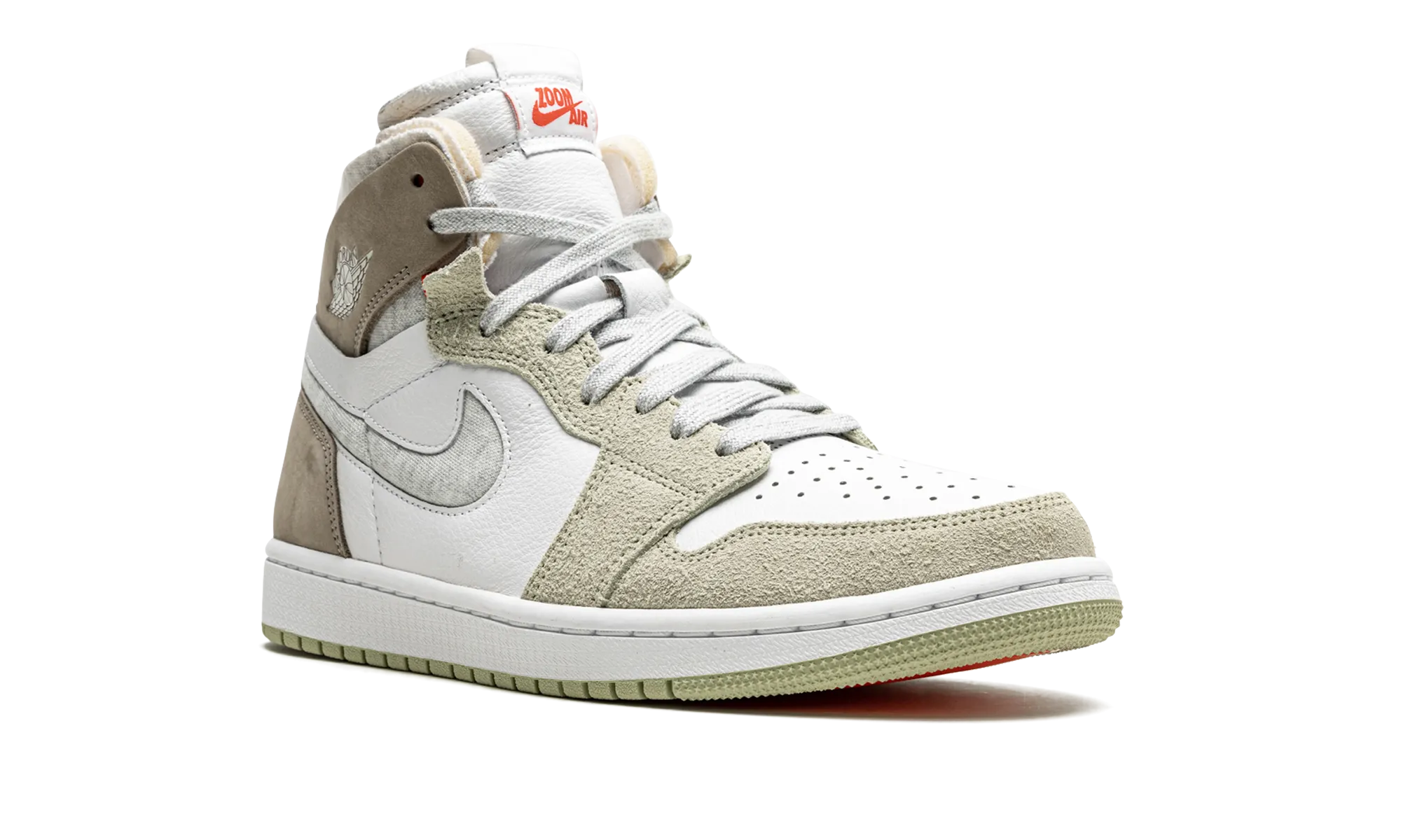 AIR JORDAN 1 ZOOM CMFT WMNS "Olive Aura" jordan classic womens shoes