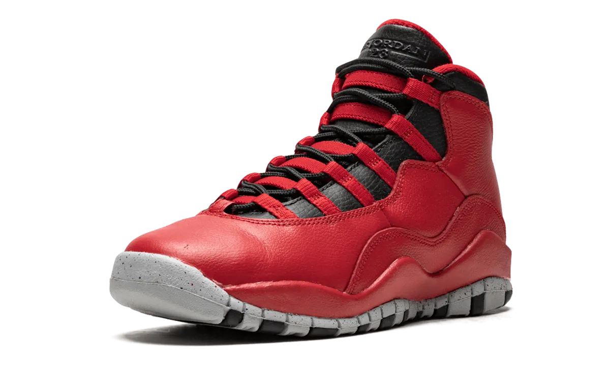 Air Jordan 10 Retro 30th GS "Bulls Over Broadway" jordan grade school sneakers