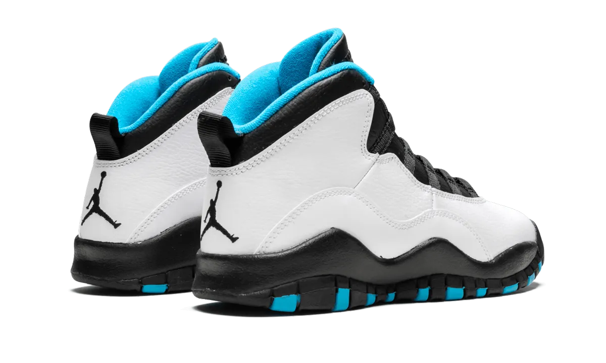 Air Jordan 10 Retro GS "Powder Blue" jordan grade school sneakers