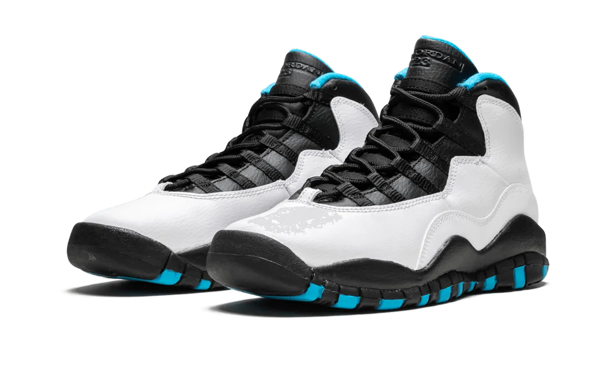 Air Jordan 10 Retro GS "Powder Blue" jordan grade school sneakers