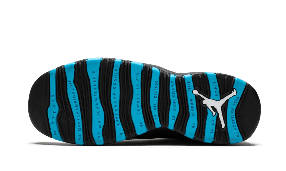 Air Jordan 10 Retro GS "Powder Blue" jordan grade school sneakers