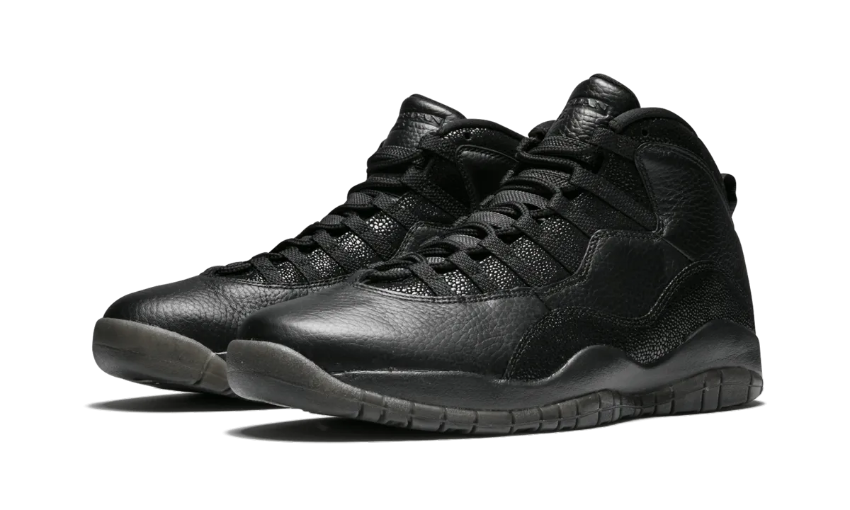 Air Jordan 10 Retro OVO "Black" jordan athletic mens shoes