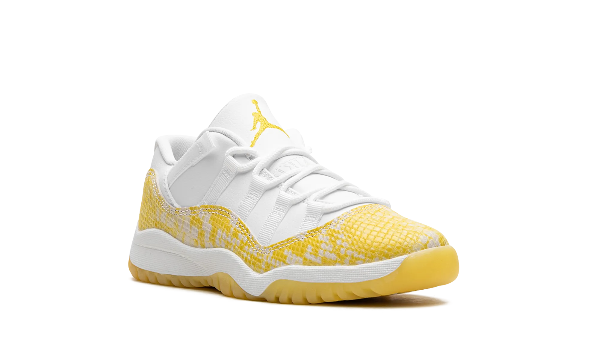 Air Jordan 11 Low PS "Yellow Snakeskin" jordan preschool kids shoes