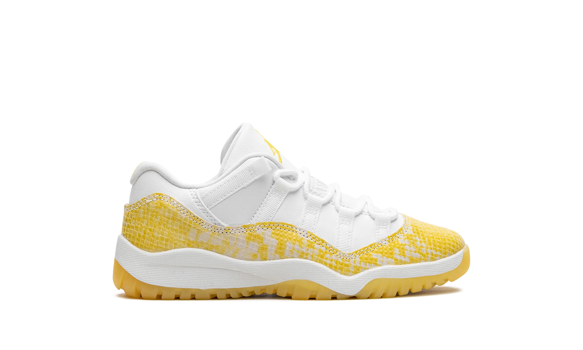 Air Jordan 11 Low PS "Yellow Snakeskin" jordan preschool kids shoes