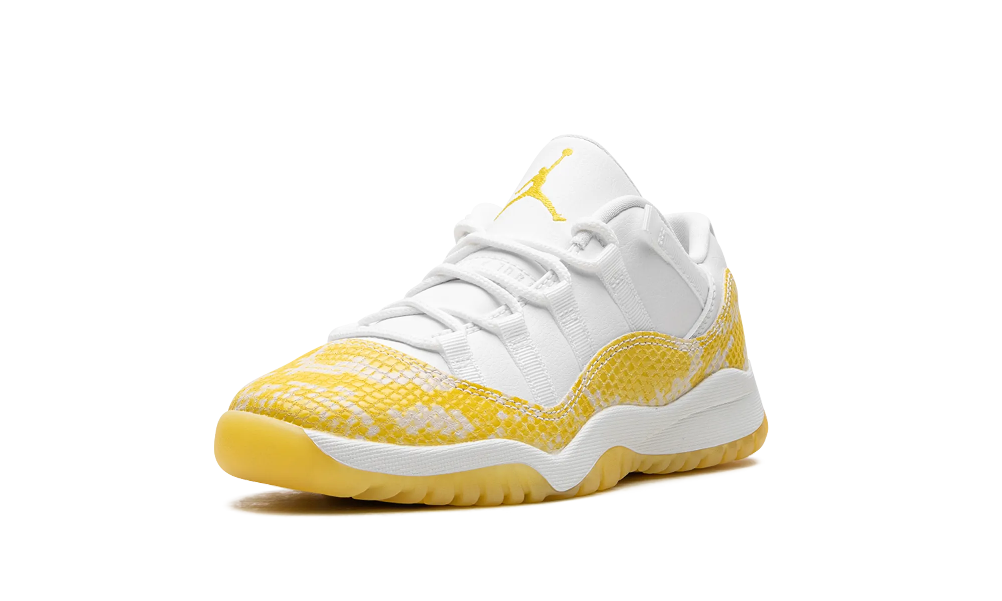 Air Jordan 11 Low PS "Yellow Snakeskin" jordan preschool kids shoes