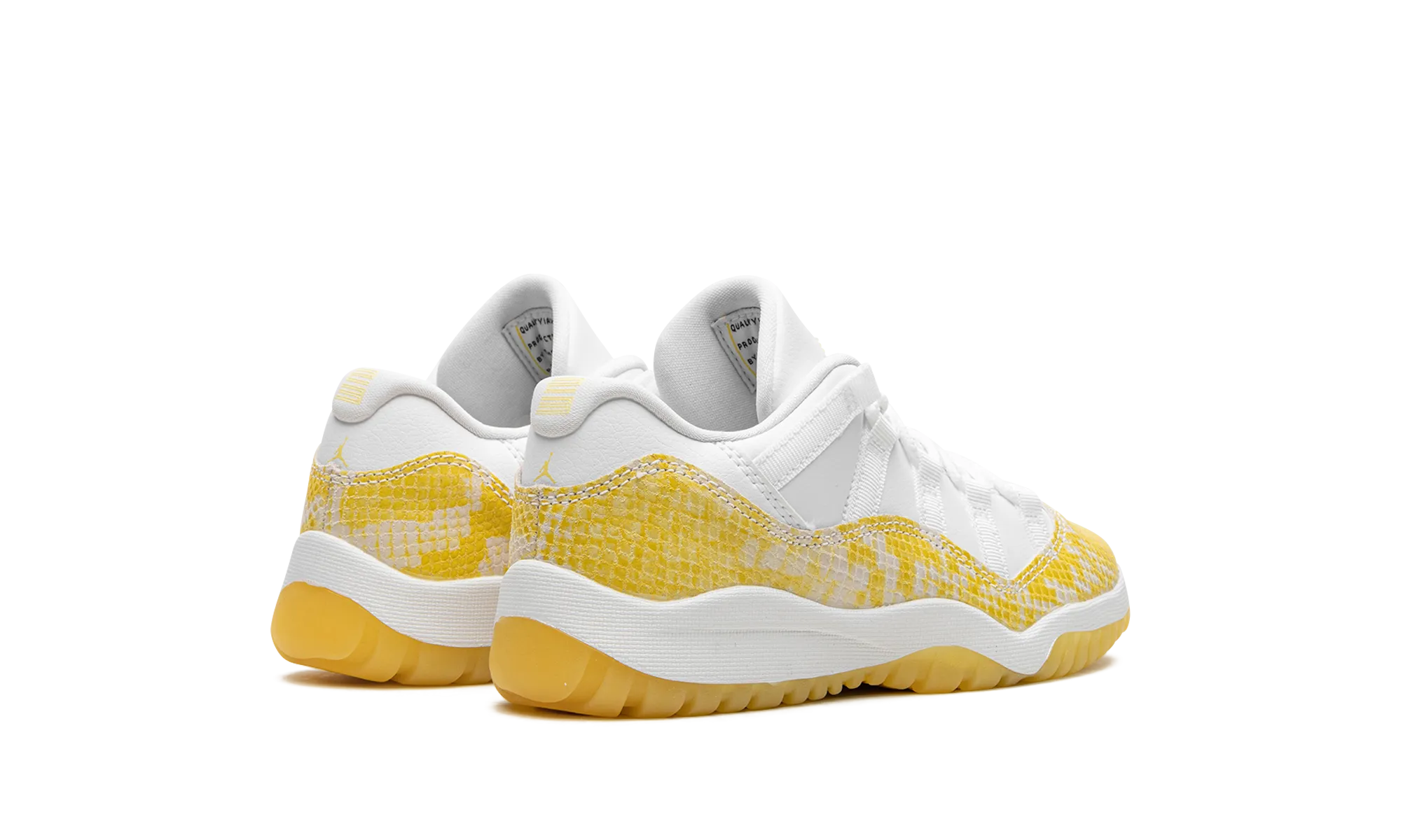 Air Jordan 11 Low PS "Yellow Snakeskin" jordan preschool kids shoes